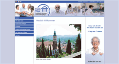 Desktop Screenshot of haug-pflegedienst.de